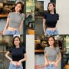 Casual Crop Top for Soft Girl Babe (Many colors)