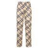Soft Girl Checkered Print High Waist Streetwear Pant