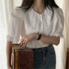 French Soft Girl Vintage Loose Shirt