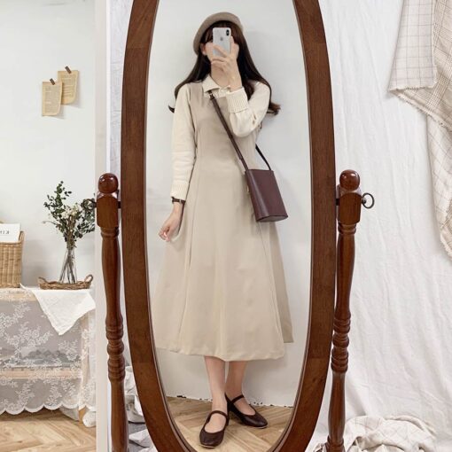Kawaii Sleeveless Soft Girl Vintage Dress  3