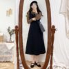 Kawaii Sleeveless Soft Girl Vintage Dress  5